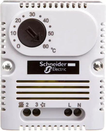 Schneider Electric Monopolischer Thermostat Schaltpaneel 250V 10A