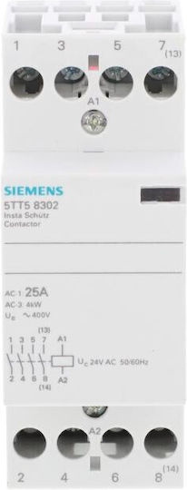Siemens Phase Relay 25A 24V