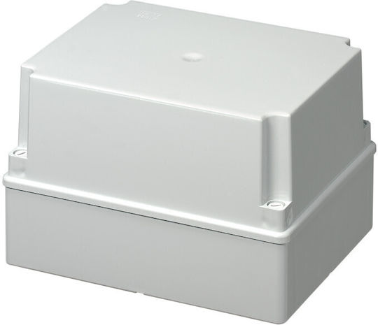 Elettrocanali Surface Mounted Electrical Box Branching IP55 in Gray Color