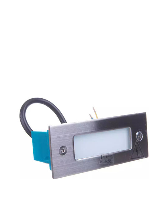 Kanlux Επιτοίχια Εξωτερική Πλαφονιέρα LED IP54 0.6W με Φυσικό Λευκό Φως