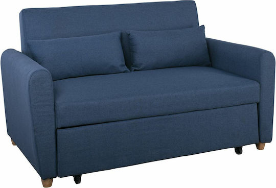 Motto Doppelsitzer Sofa Bett Blau 140x86x86cm E992,1