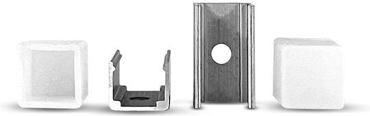Geyer Clips Endkappen Neon LED 10x10mm