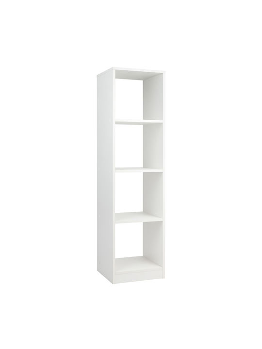 White Bookcase 38x33x142cm