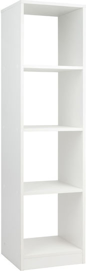 Βιβλιοθήκη Λευκή 38x33x142εκ. Βιβλιοθήκη Λευκή 38x33x142εκ.