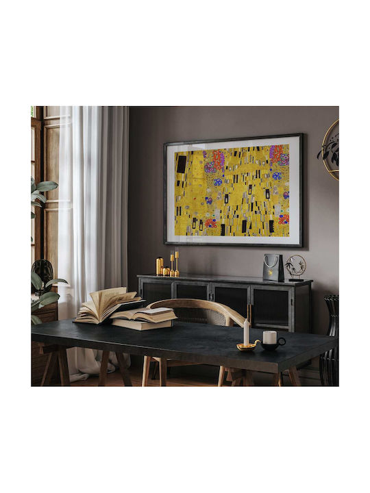 Poster Gustav Klimt Kiss Details Art148 50cm X 70cm Black Wooden Frame