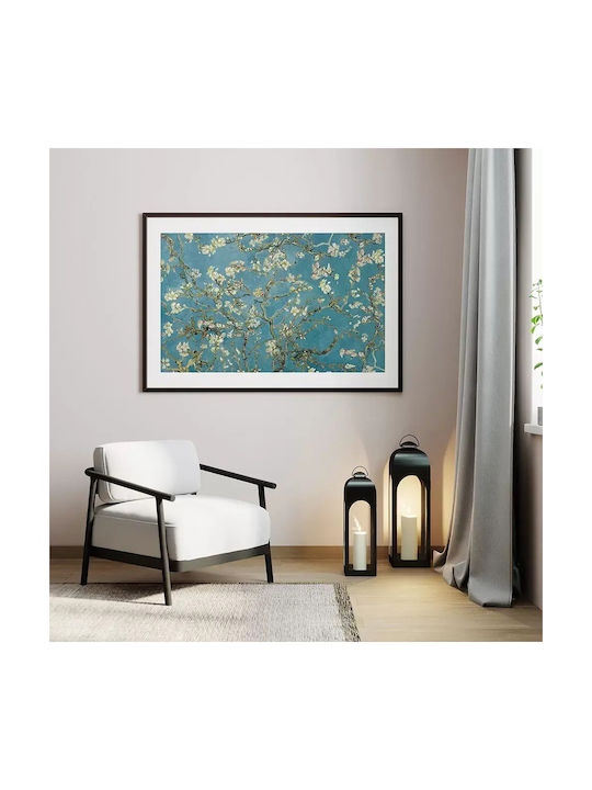 Poster Van Gogh Almond Blossom Art104 50cm X 70cm Κορνίζα Φυσικό Ξύλου Μπεζ