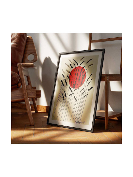 Poster Calder Cattails Red Sun Art119 50cm X 70cm