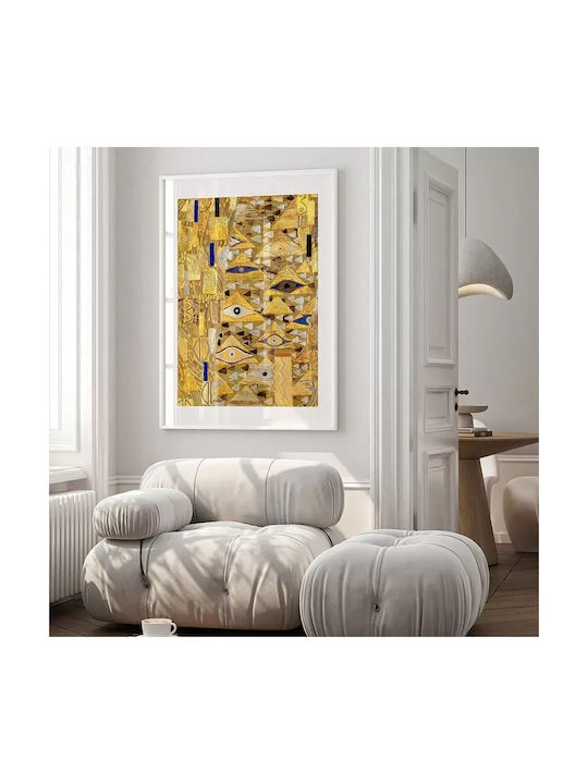 Poster Adele's Dress Details By Gustav Klimt Art154 50cm X 70cm