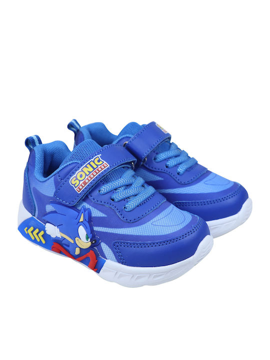 Disney Marvel Kids Sneakers with Lights Blue