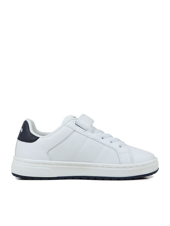 Παιδικά Sneakers με Σκρατς Λευκά