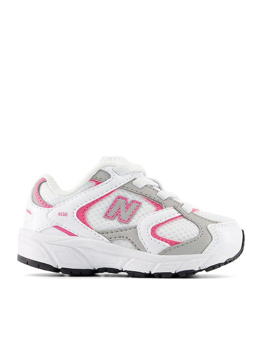 New Balance Παιδικά Sneakers Λευκά