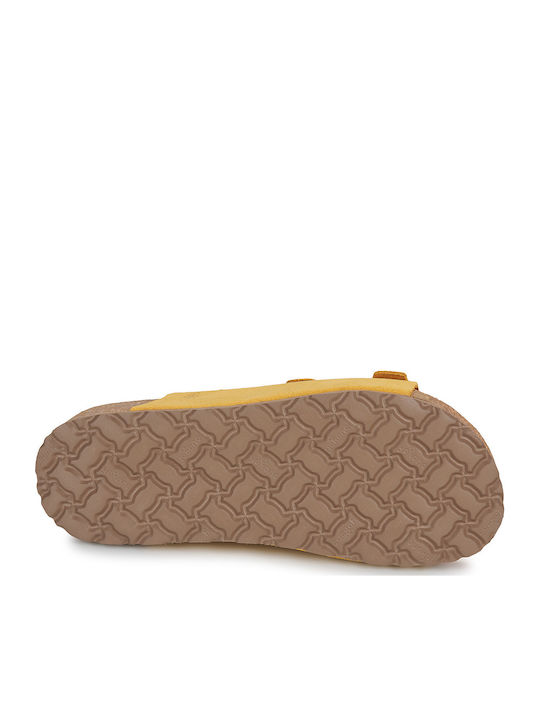 Tunez Women's Flat Sandals Yellow
