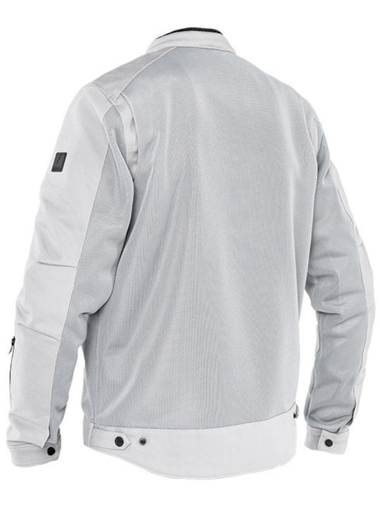 John Doe Aero Mesh Summer Men's Riding Jacket Artic White