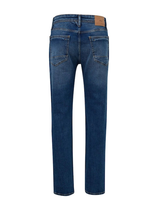Casby Pantaloni De Blugi Pentru Bărbați Relaxed Straight Fit Albastru