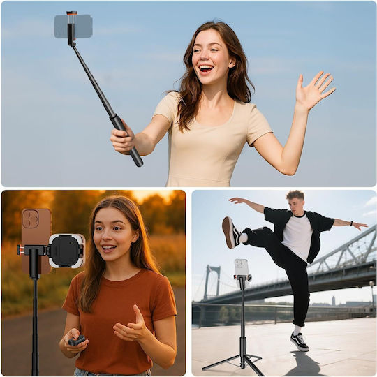 Neewer PA992 Selfie Stick Cell Phone Tripod Black