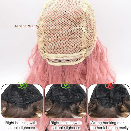 Animis Beauty Перука със Синтетична Коса 36см