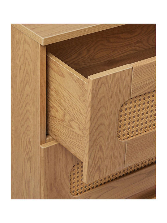 Baby Dresser with 3 Drawers Brown 85x55.5x86.8cm