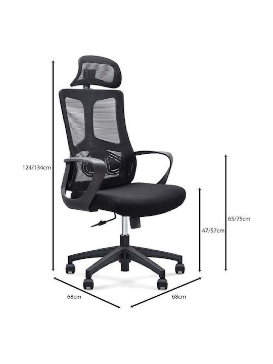 Executive Chair with Arms Black