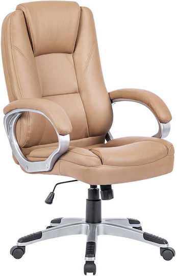 Cf6950 Exekutive Bürostuhl mit Einstellbaren Armen Beige