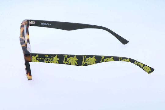 Herren Brillengestelle mit Rezept Boss Bo-0262-f-tbb Brillengläser Brücke Schläfen 54 16 0 mm