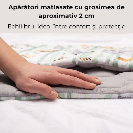 Kidizi Set Pentru Pătuț Verde 5 Bucăți