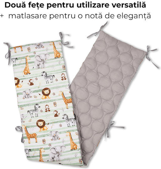 Kidizi Set Pentru Pătuț Verde 5 Bucăți