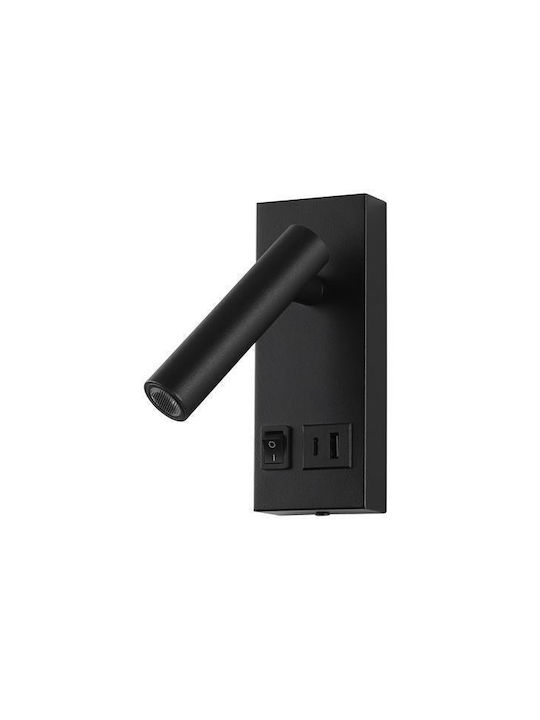 Eurolamp Classic Lamp Wall with Integrated LED and Warm White Light 150x14.5x6cm