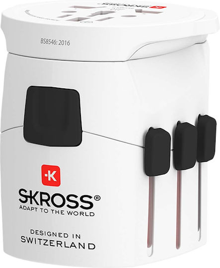 Skross Αντάπτορας Πρίζας από Universal σε Universal