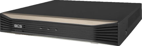 BCS BCS-P-NVR0801-4KE-8P-III NVR Recorder 8 Channels with 4K Resolution
