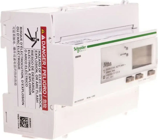 Schneider Electric Electric Panel Pulse Counter Digital Single Phase A9MEM3335