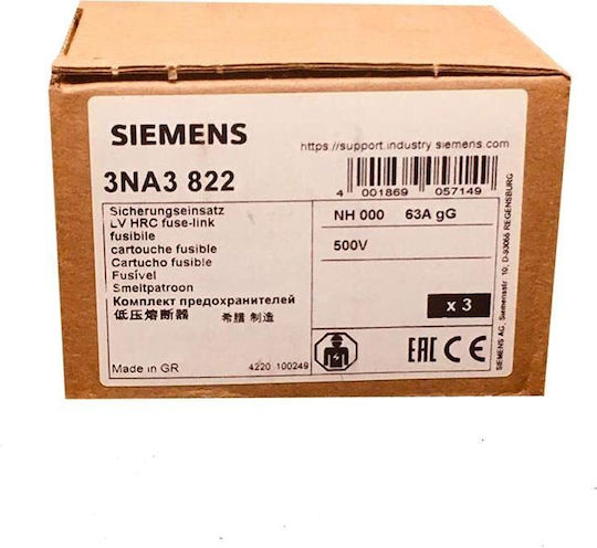 Siemens Sicherungsschmelze