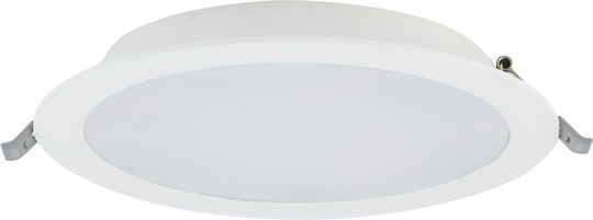Nowodvorski Χωνευτό LED Panel 18W με Θερμό Λευκό Φως 3000K