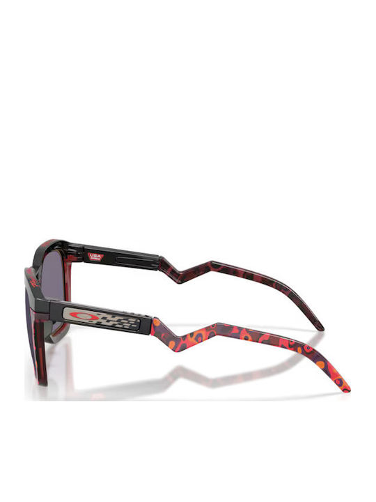 Oakley Hstn Sq Унисекс Слънчеви Очила с Черна Пластмасова Рамка и Черни Стъкла OO9533-09