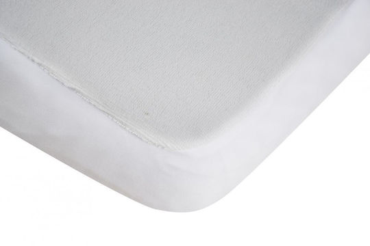 Kikka Boo Protecție Impermeabilă Antibacteriană Pentru Saltea Bebe Pentru Pătuț cu Bandă 120x60cm