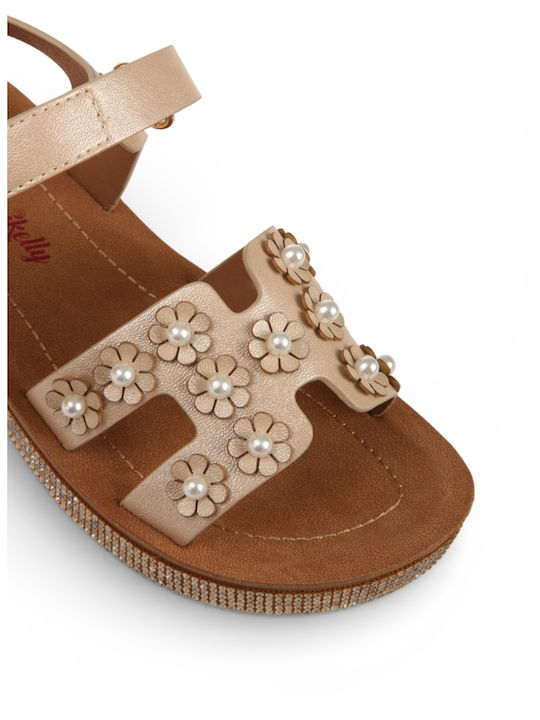 Kindersandalen Beige