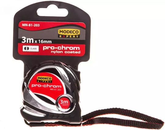 Modeco Pro Μετροταινία 16mm x 3m