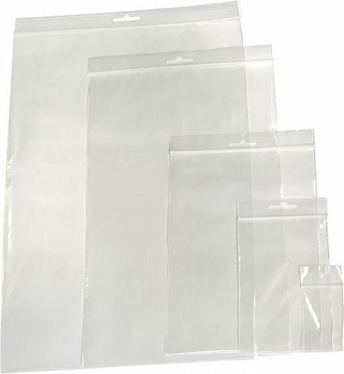 Groovy Σακουλάκι Sicherheit Zip 12x17cm 100Stück