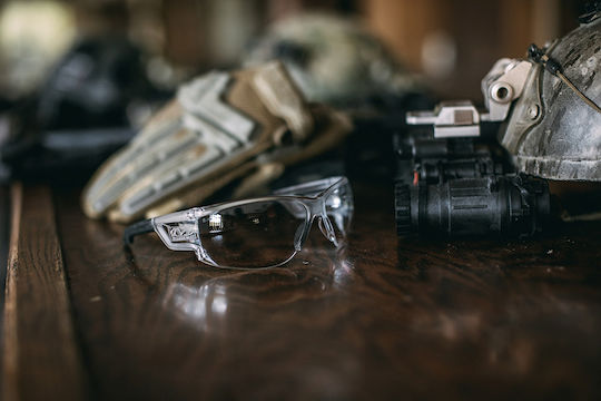 Mechanix Wear Safety Glasses for Protection with Transparent Lenses