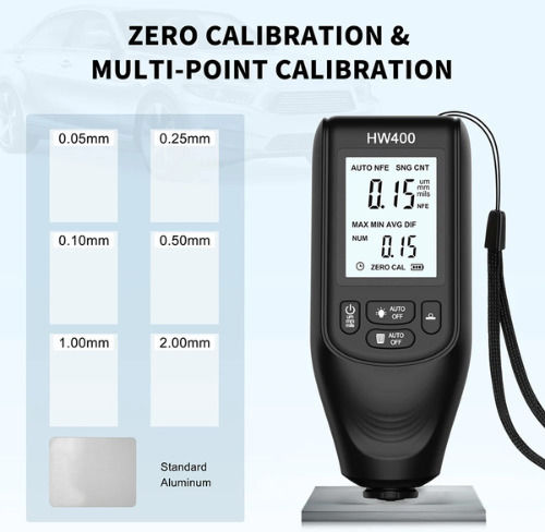 Maestro Thickness Meter Coating Thickness Gauge HW400