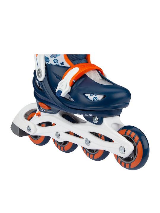 Nijdam Racer Inline Adjustable Blue Kids Rollers