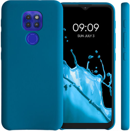 KWmobile Back Cover Σιλικόνης Πράσινο (Moto E7 Plus)