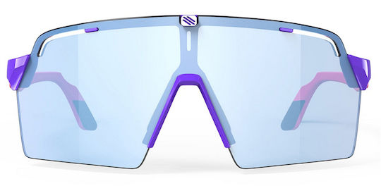 Rudy Project Cycling Glasses with Pink Frame and Multicolour Lenses