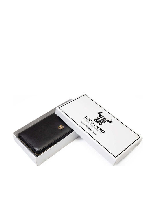 Leather Women's Wallet Black