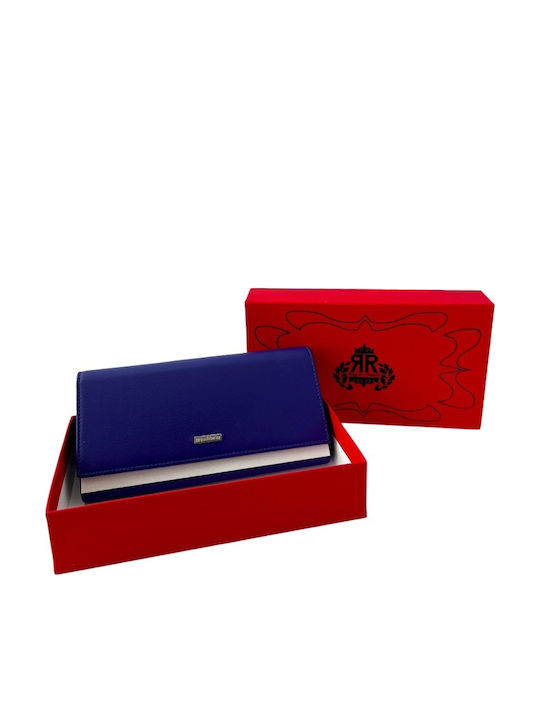 Leder Damenbrieftasche Blau