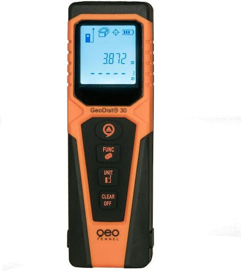 Geo Fennel Gmbh Μέτρο Laser Geodist 30 με Δυνατότητα Μέτρησης 30m