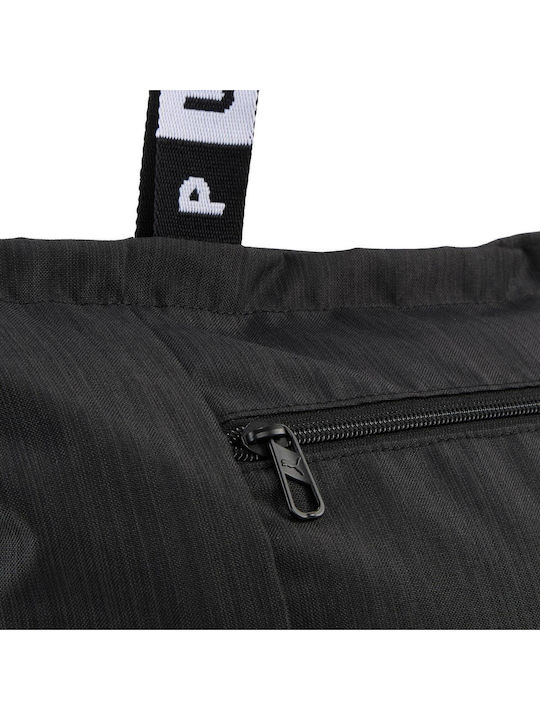 Base Γυναικεία Τσάντα Shopper Ώμου Μαύρη