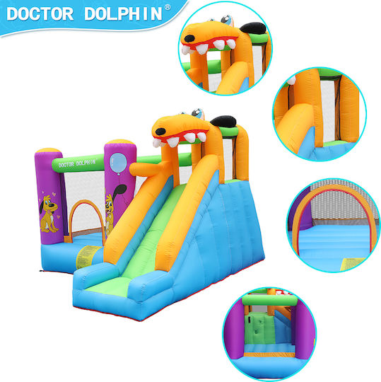 Fun Baby Inflatable with Trampoline & Slide for Ages 3+