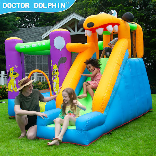 Fun Baby Inflatable with Trampoline & Slide for Ages 3+
