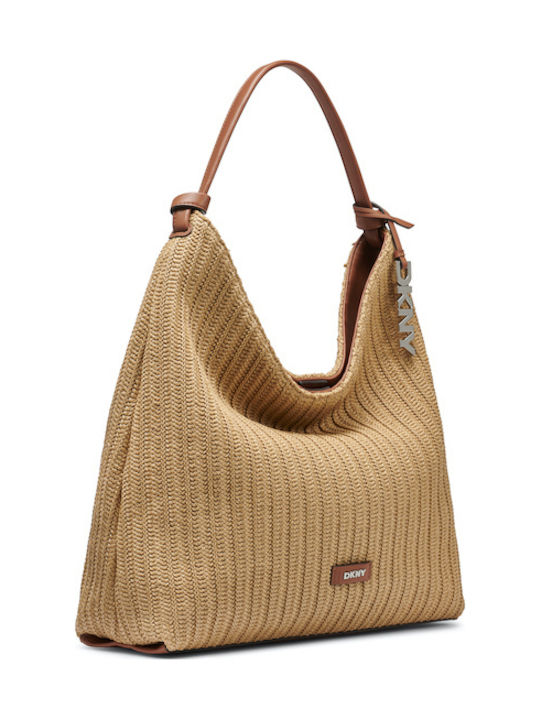 Paula Straw Women's Handbag Tabac Brown