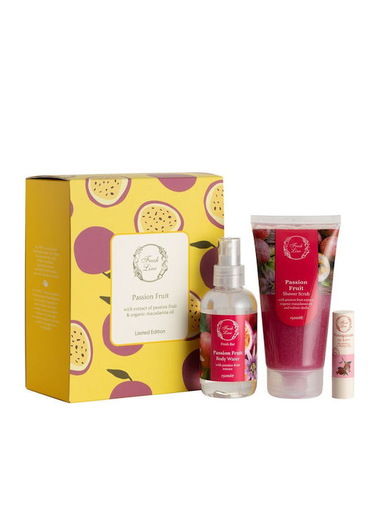 Fresh Line Passion Fruit Hautpflege-Set für Feuchtigkeitsspendend Reinigung Körperreinigung & Aufhellung Fresh Line Passion Fruit Hautpflege-Set für Feuchtigkeitsspendend Reinigung Körperreinigung & Aufhellung